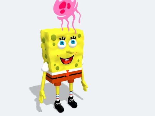 스폰지 밥 3D 모델 - Turbosquid 759541