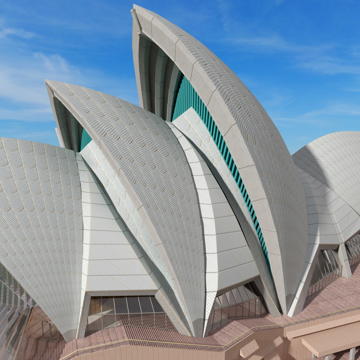 3d model of sydney opera house