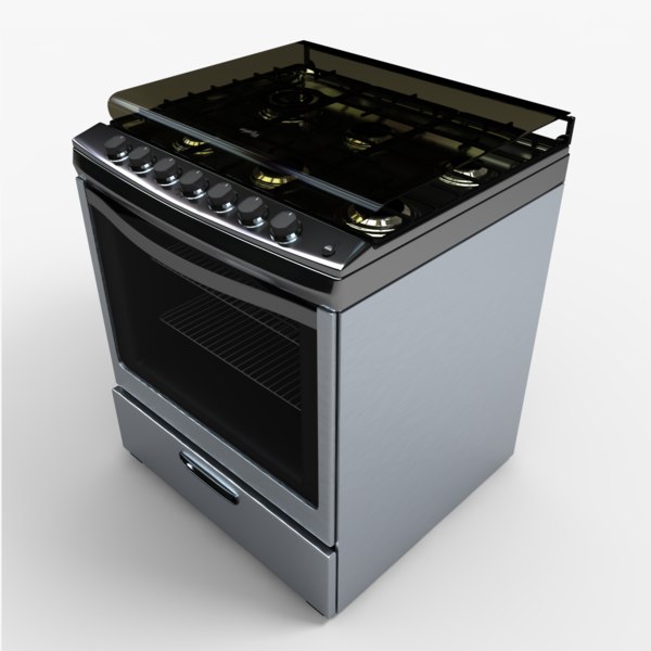 wf7650s stove 3d model