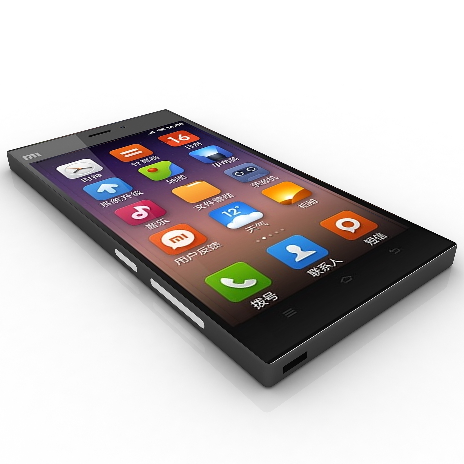 xiaomi mi-3 3d model