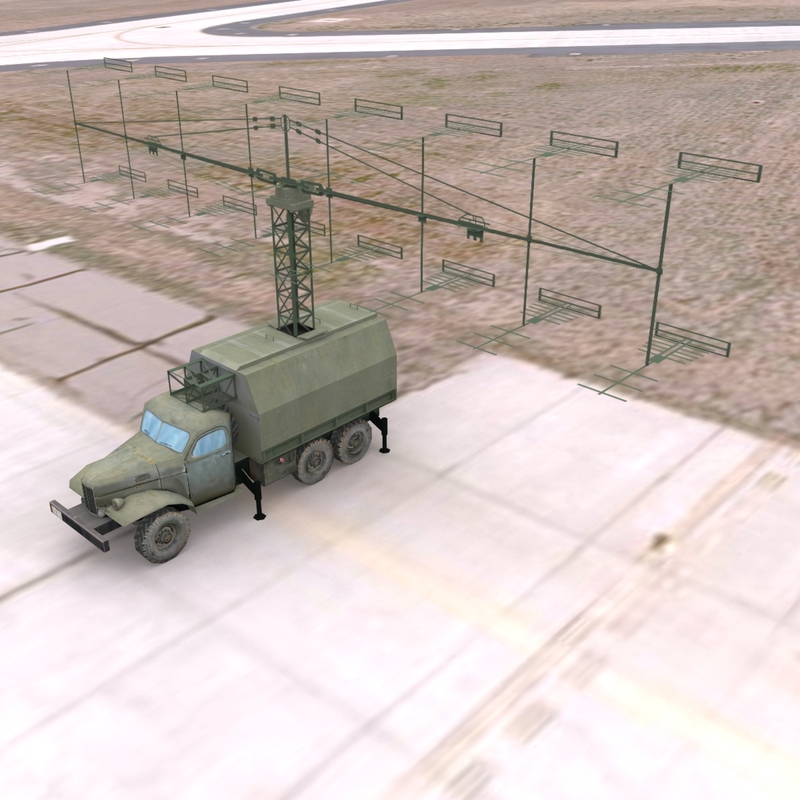 p18 d radar 3d model