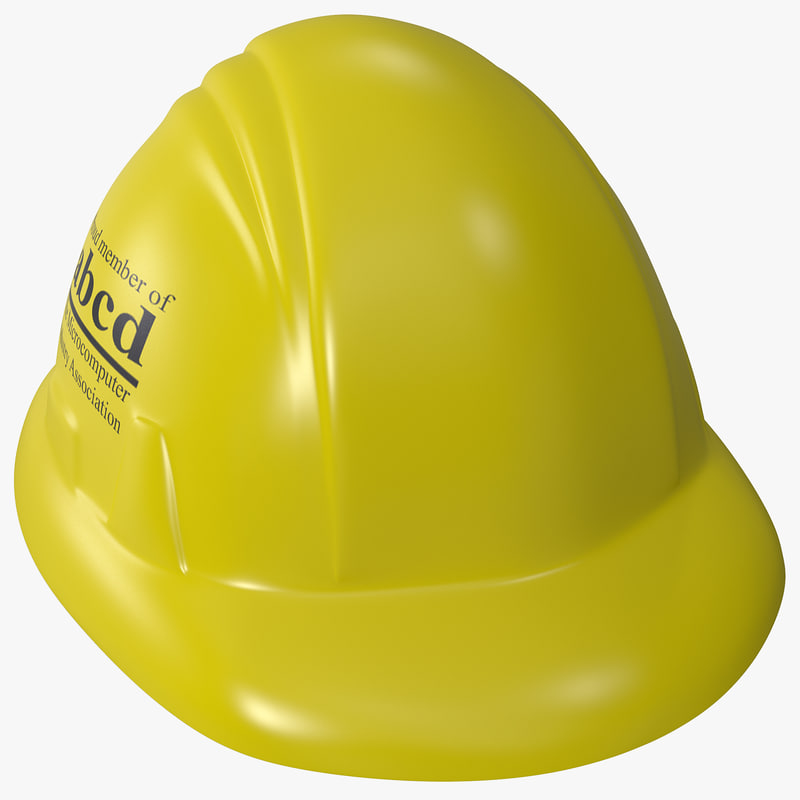 3d model toy hard hat