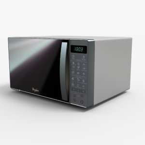 microwave 3d model