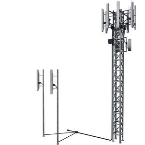 base station m-01 3d model