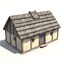 medieval dwelling 3d model