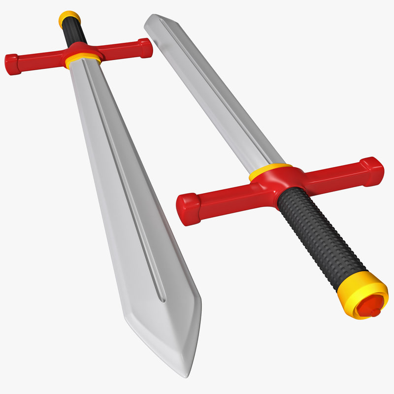 Toy Sword 3d C4d