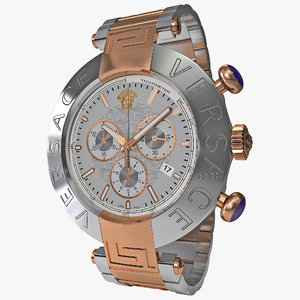 versace mens watch va8030013 3d 3ds