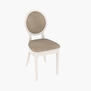 3d model sedit ducale chair design