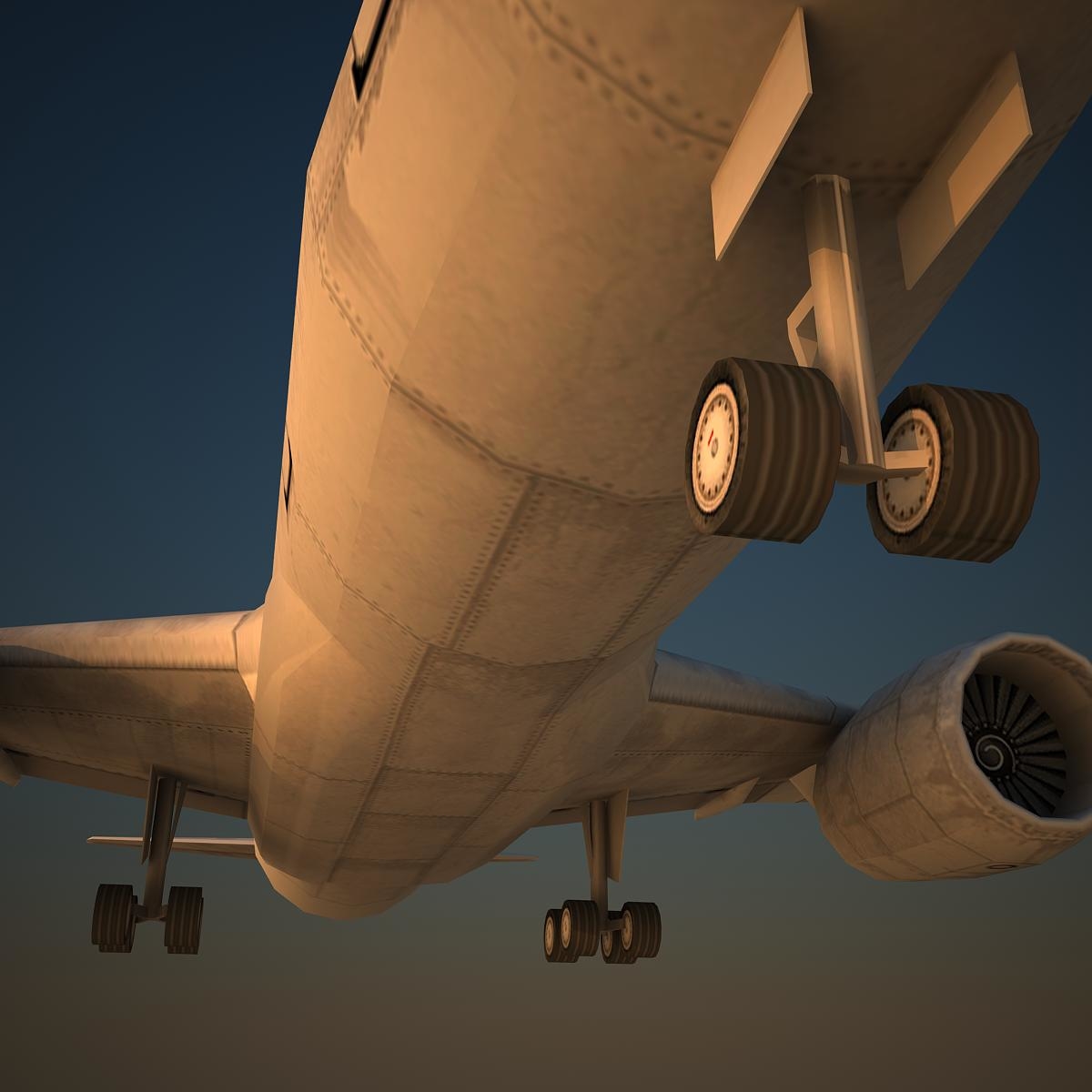 3d boeing 787-8 dreamliner model