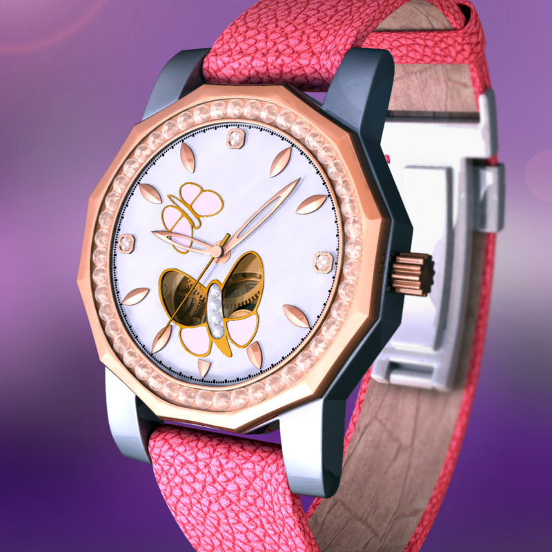 watch 3d model