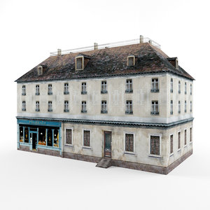 3d house french model