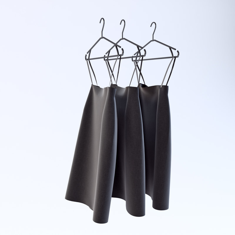 3ds max skirts hangers