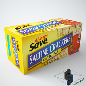 3d saltine crackers