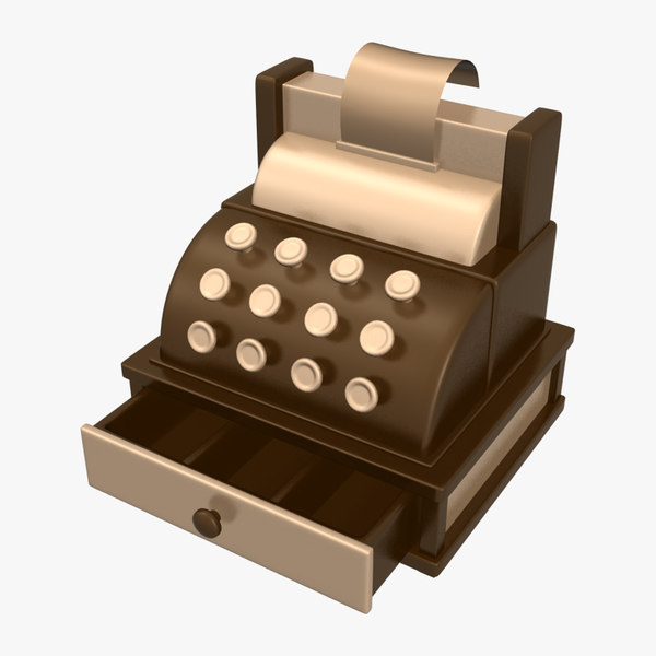 Cash Register 3D Models for Download TurboSquid