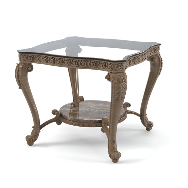 Schnadig Regency Table 3ds - Schnadig Glass Coffee Table Schnadig Regency Table 3ds - Schnadig Glass Coffee Table