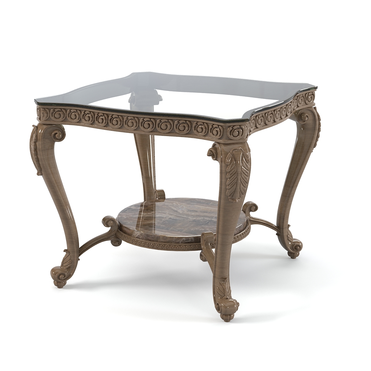 Modelo Schnadig Regency Side Gl Table 1621 270 Turbosquid Schnadig Regency Side Gl Table
