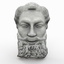 satyr face statue 3d model