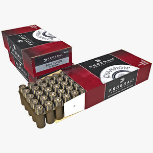 9mm ammo box 3d 3ds