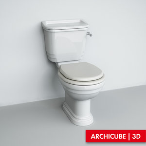 toilet 3d model