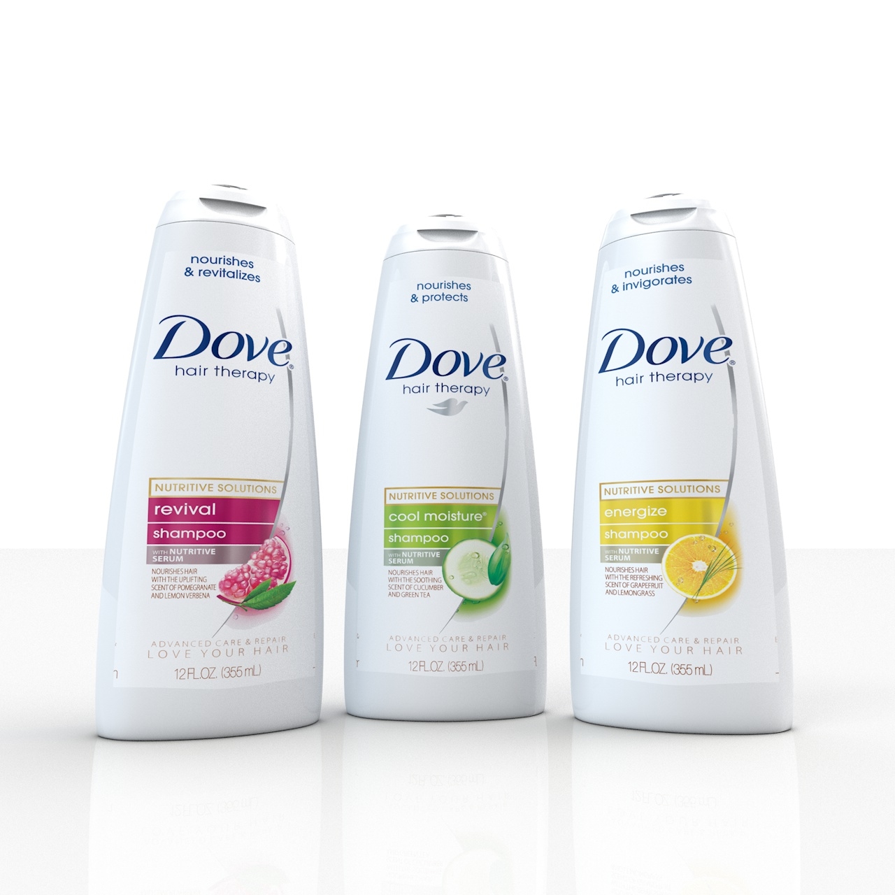3d Model Of Dove Shampoo