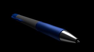free ballpoint pen 3d model