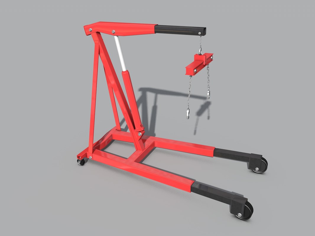 3d model engine lift
