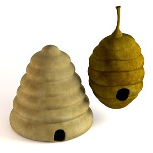 3ds max bee hives