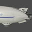 3d model aerostatic hybrid airship lockheed martin