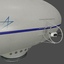 3d model aerostatic hybrid airship lockheed martin