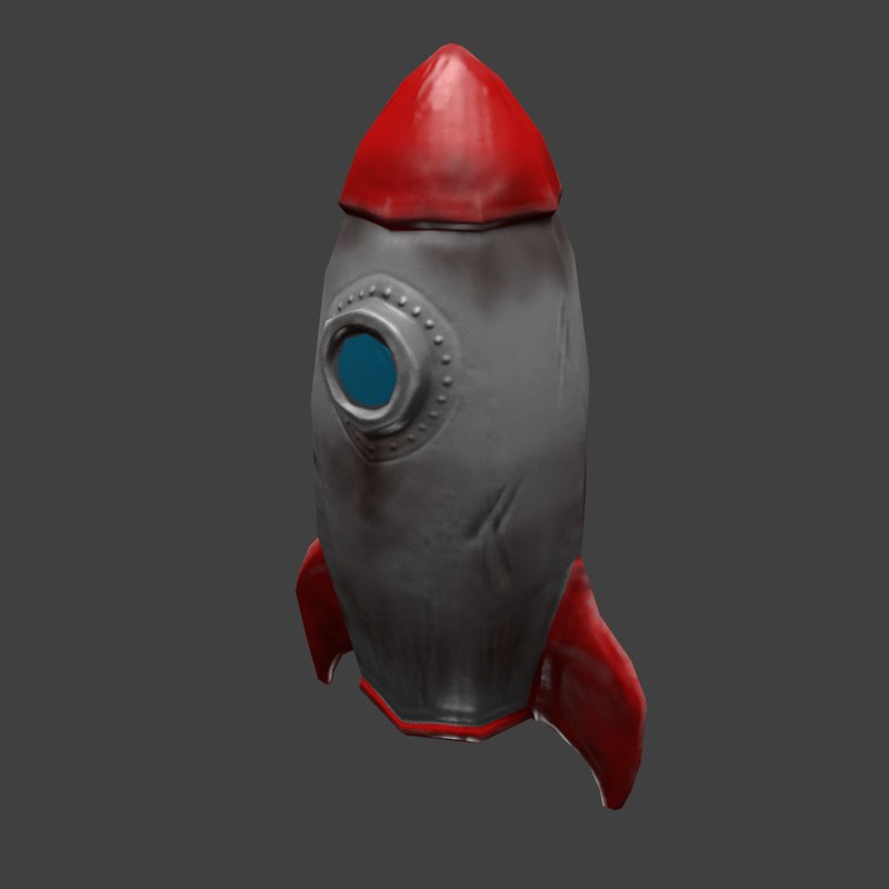 blender rocket