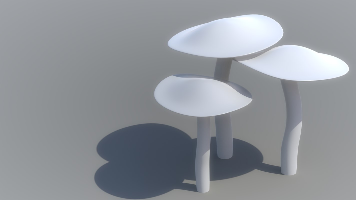 蘑菇3d模型