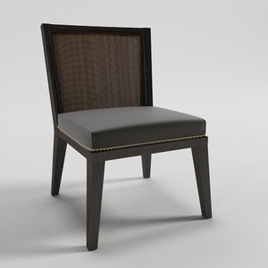 asia chair - artefacto 3d model