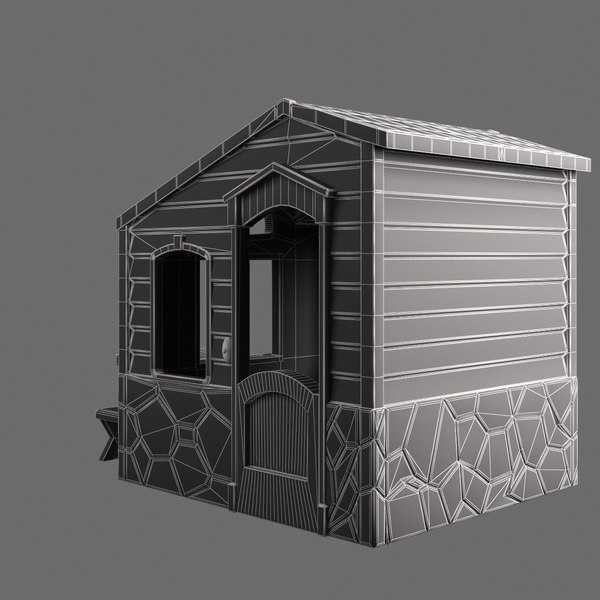 small house toy 3d model