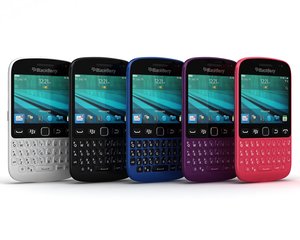 3d model blackberry 9720 samoa colors