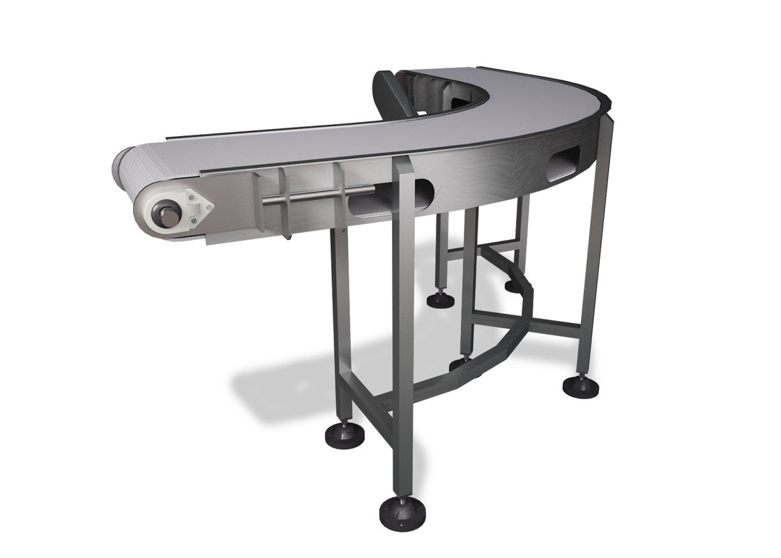 3d model of corner conveyor