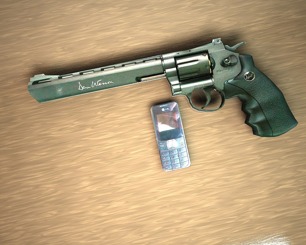 Dan Wesson Revolver 3ds