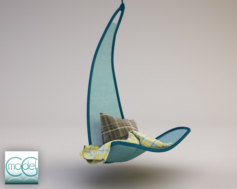 hanging chair svinga 3d c4d