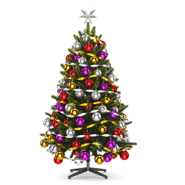 tree christmas 3d model