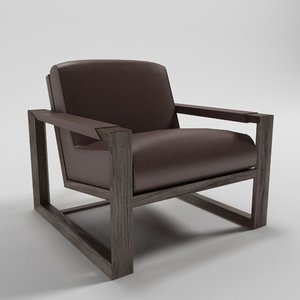 3d model arizona armchair - artefacto