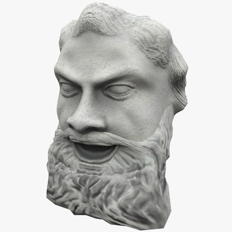 max satyr face statue 4