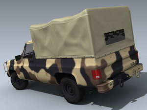 3d army m1008 desert model