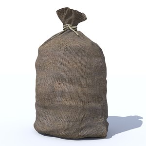 3d model sack