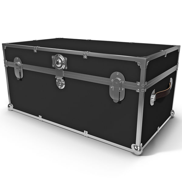 armor storage trunk 3d model