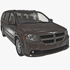 3dsmax dodge grand caravan 2014