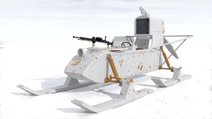 3d model sled