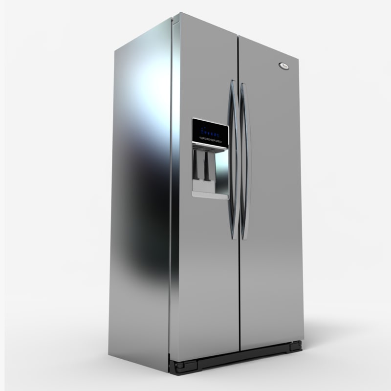 Refrigerator 3d Model Free