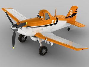 3d dusty crophopper planes model