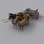 ancient chariot horses 3d 3ds