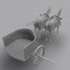 ancient chariot horses 3d 3ds