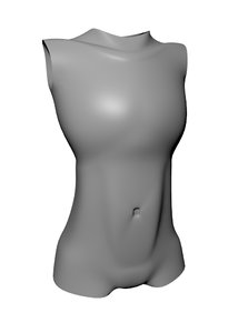free basemesh human-body 3d model